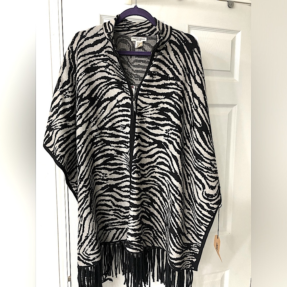 Christian Siriano Poncho